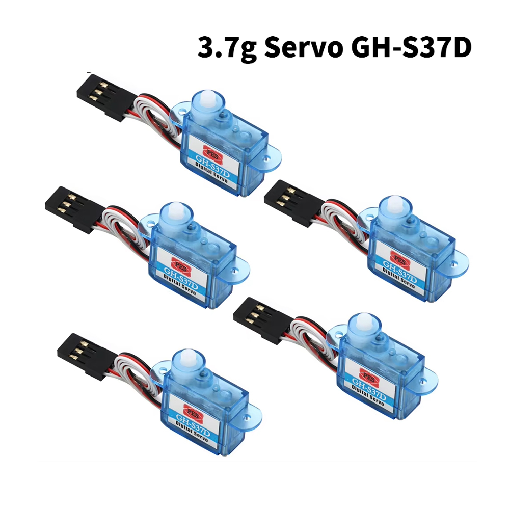 Rc Helicopter Parts - 5/10Pcs 3.7g Digital Servo Mini Micro