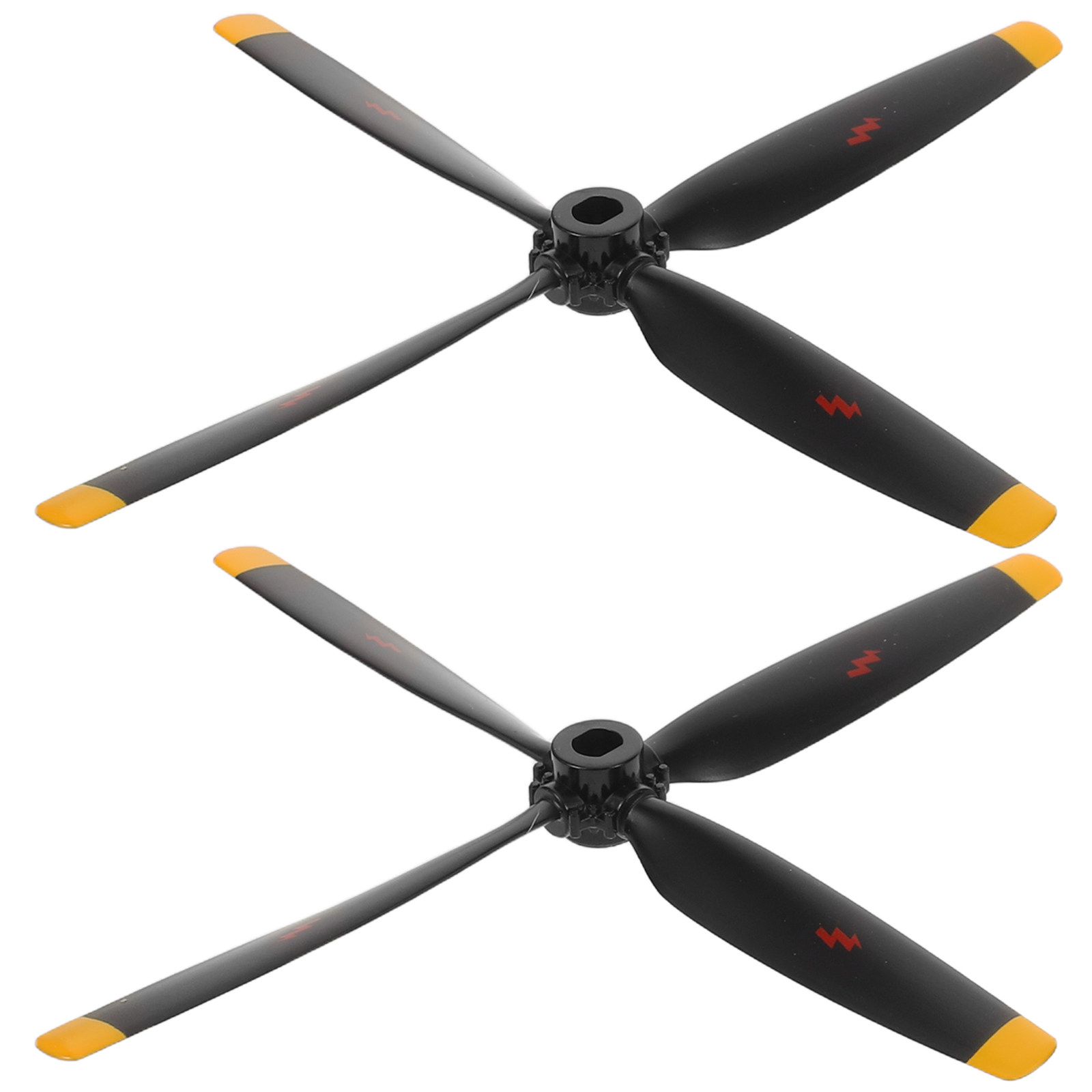 Rc Helicopter Remote Control - 2Pcs 4-Blade Rc Aircraft Propellers Plastic