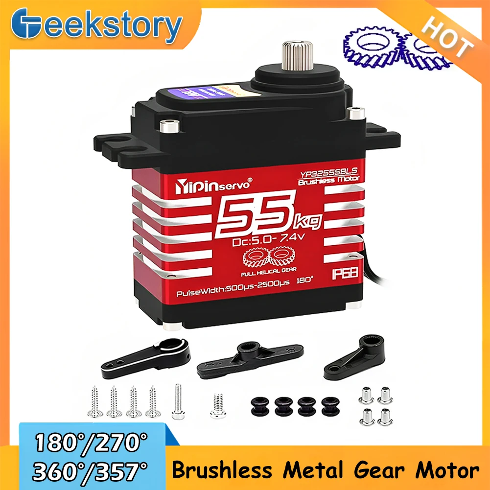 55kg Digital Servo 7.4V 180/27 - đánh giá và giá Rc Helicopter Servo
