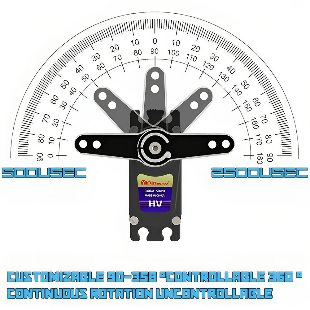 55kg Digital Servo 7.4V 180/27 - đánh giá và giá Rc Helicopter Servo