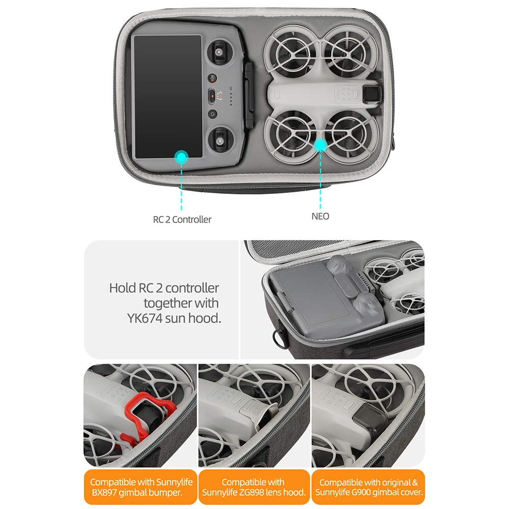 For DJI NEO RC 2 Remote Contro - đánh giá và giá Rc Helicopter Bag