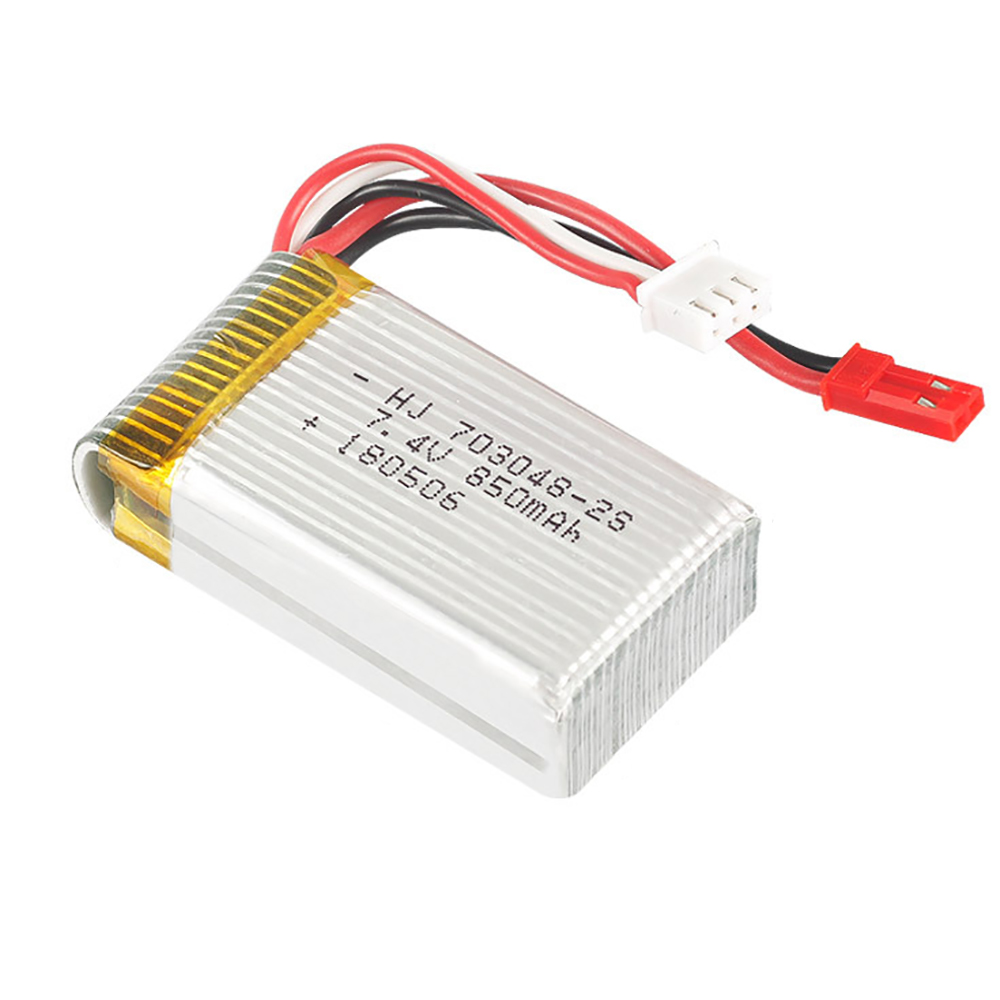 1-5pcs  2s 7.4V 850mAh 703048  - đánh giá và giá Rc Helicopter Battery
