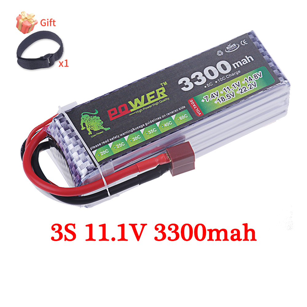 60C Lipo Battery 3300mAh 7.4V  - đánh giá và giá Rc Helicopter Parts