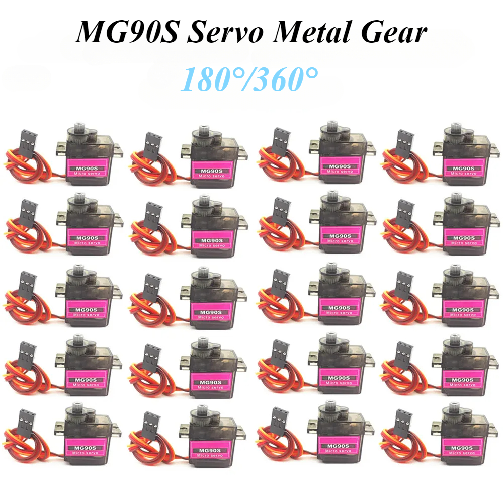 2/4/10/20/50Pcs MG90S Servo Al - đánh giá và giá Rc Helicopter Servo