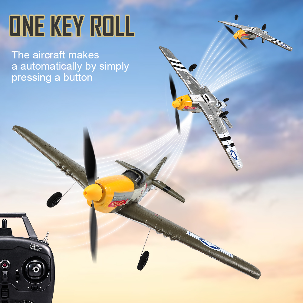 RC Plane P51 Mustang 2.4G Radi - đánh giá và giá Rc Helicopter Large