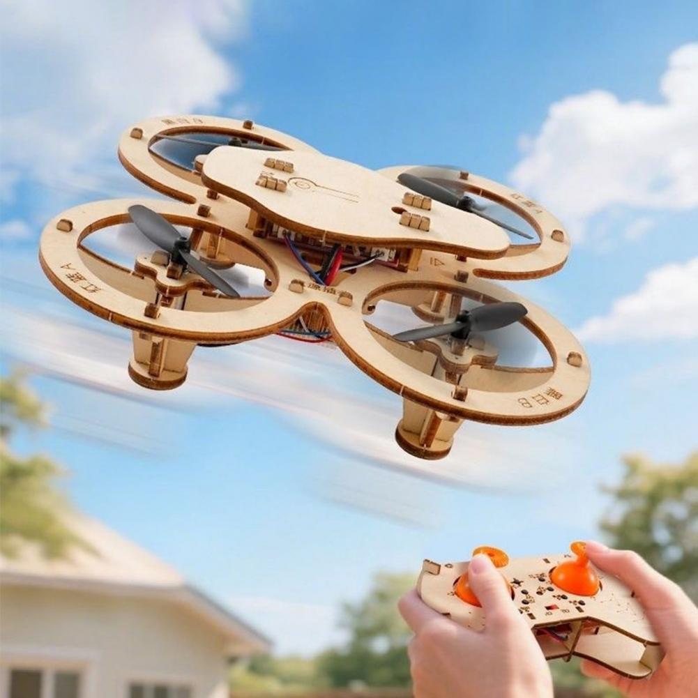 Rc Drone Toy Wooden Drone Puzz - đánh giá và giá Rc Helicopter Tool Kit