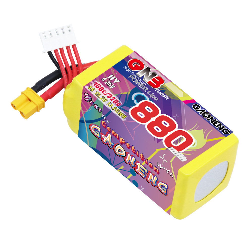 GNB 4S 880mAh 15.2V 160C/320C  - đánh giá và giá Rc Helicopter Parts