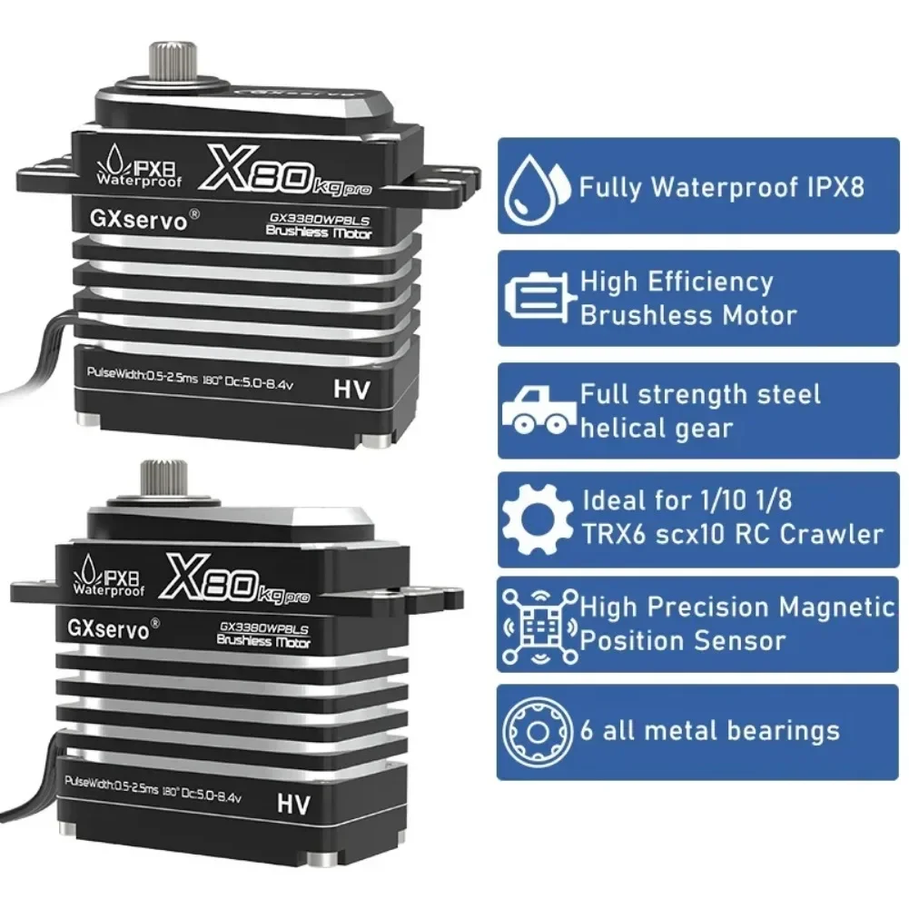 80KG Digital Servo Motor All M - đánh giá và giá Rc Helicopter Servo