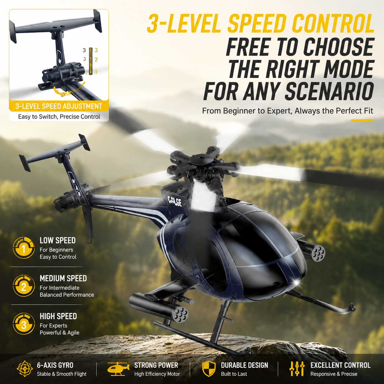 K300 6CH RC Helicopter Brushle - đánh giá và giá Rc Helicopter Gyro