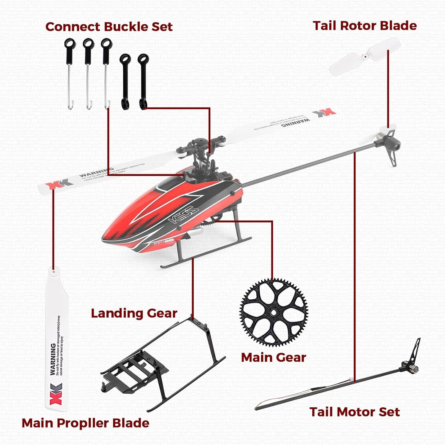 Spare Accessory Kit, Compatibl - đánh giá và giá Rc Helicopter Remote Control