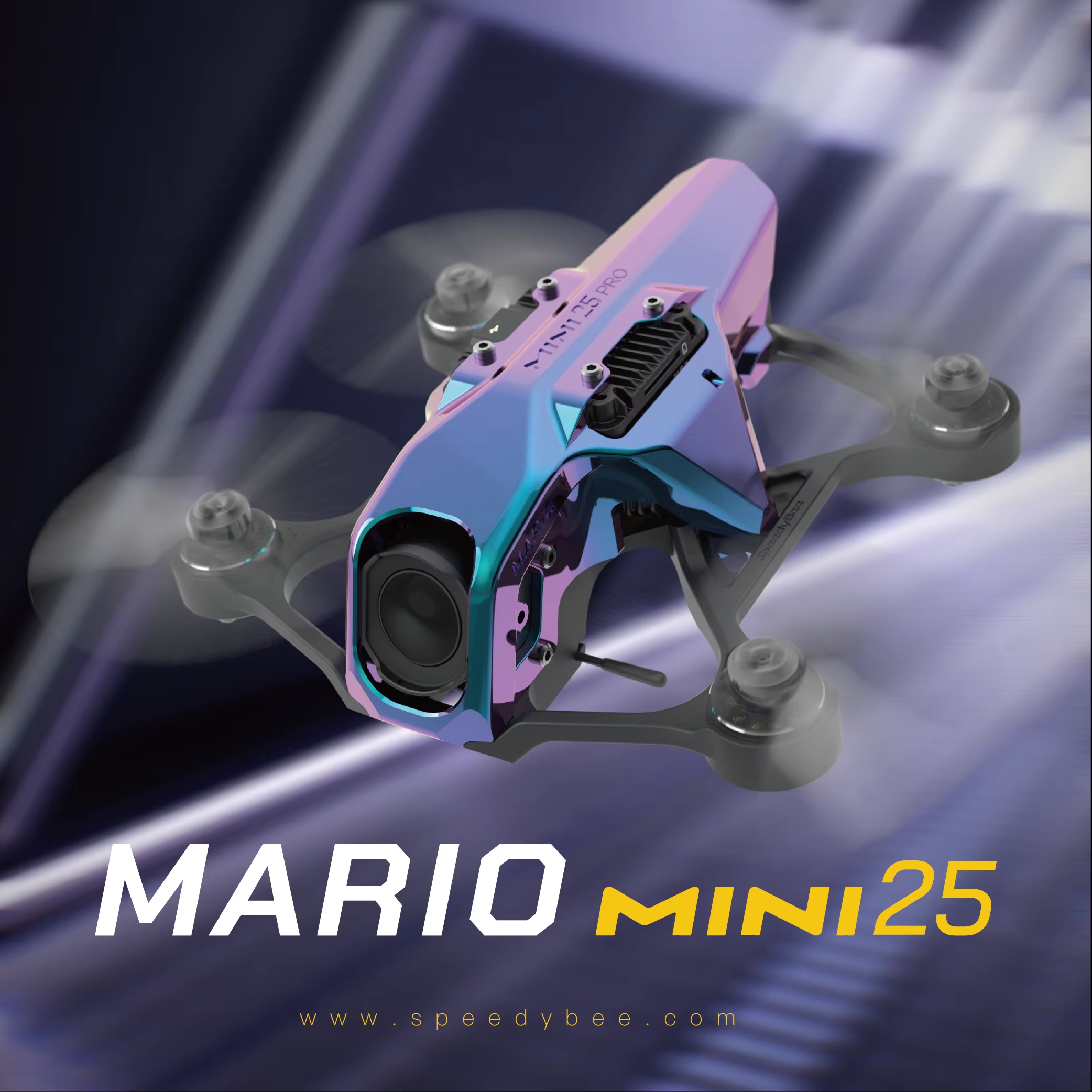SpeedyBee Mario Mini25 PW /Mar - đánh giá và giá Rc Helicopter Case
