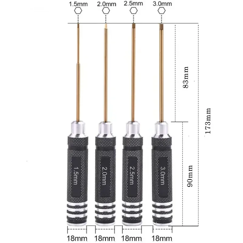 0.9/1.27/ 1.3/ 1.5/ 2.0/ 2.5/  - đánh giá và giá Rc Helicopter Tool Kit