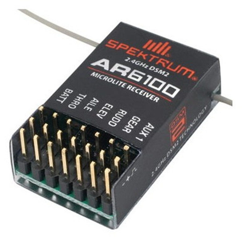 AR6100 DSM2 6CH 2.4GHz Receive - đánh giá và giá Rc Helicopter Remote Control
