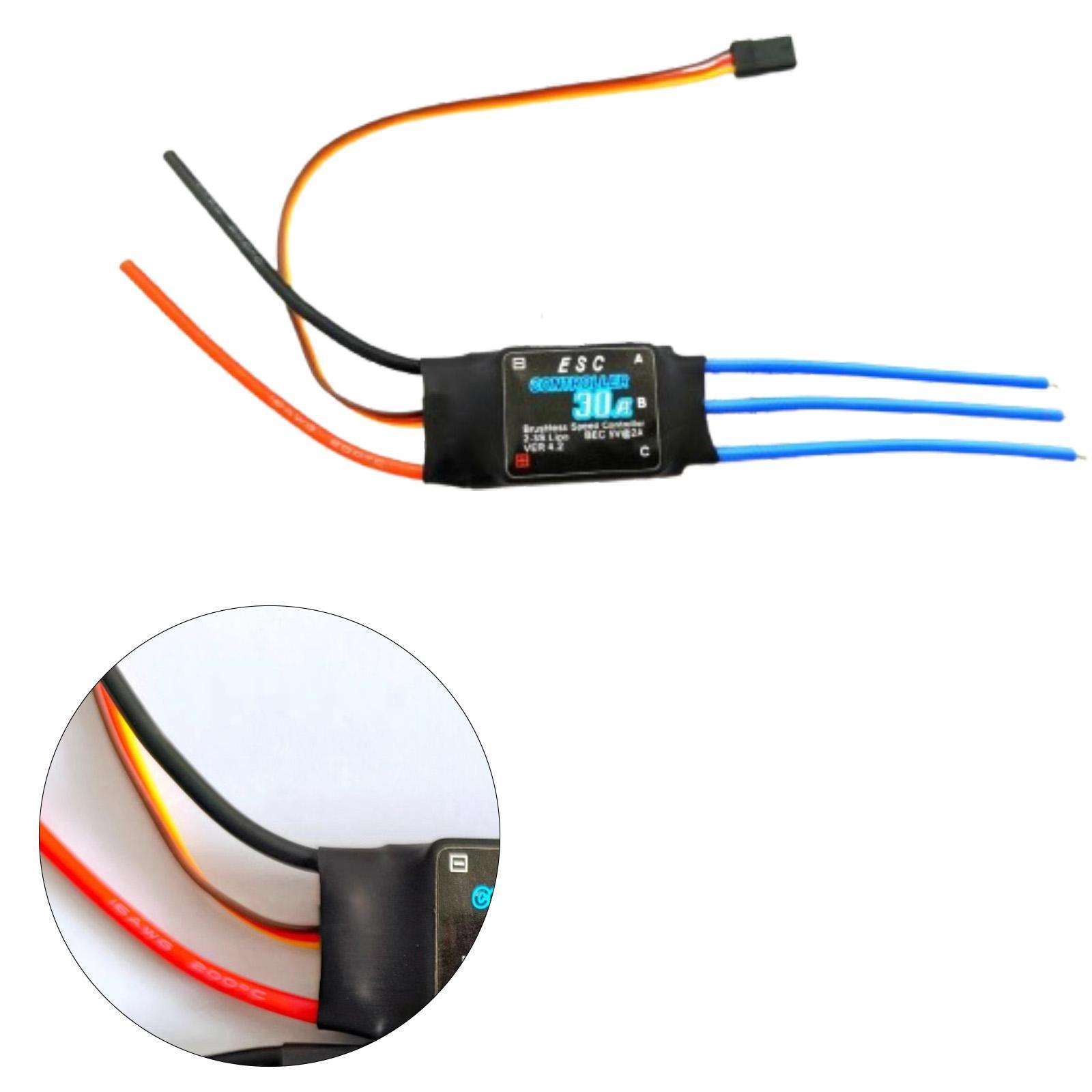 RC airplane brushless ESC dron - đánh giá và giá Rc Helicopter Electric