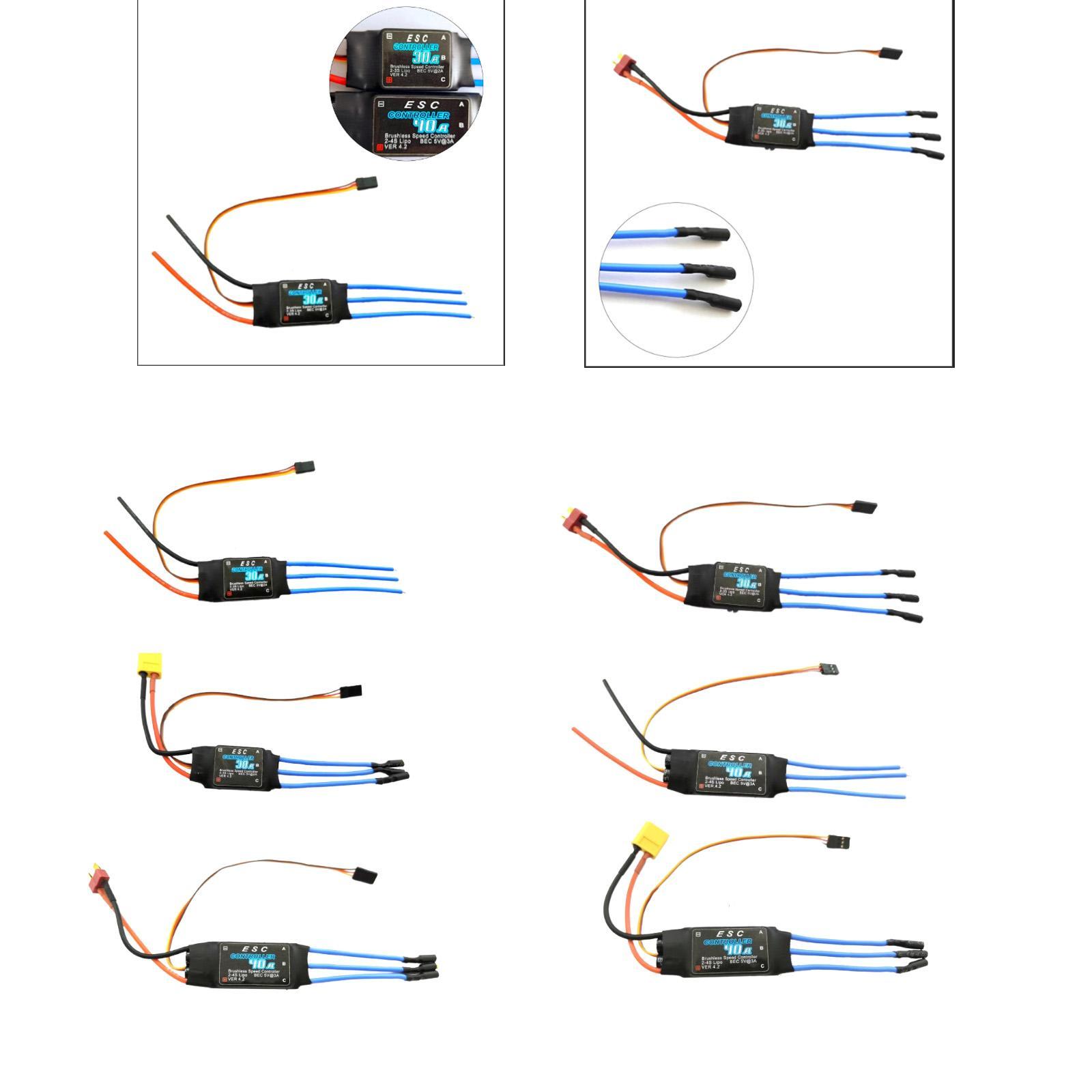 RC airplane brushless ESC dron - đánh giá và giá Rc Helicopter Electric