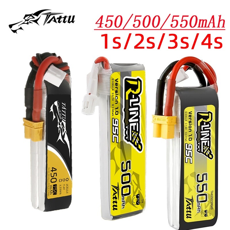3Pcs NEW TATTU 450/500/550mAh  - đánh giá và giá Rc Helicopter Parts