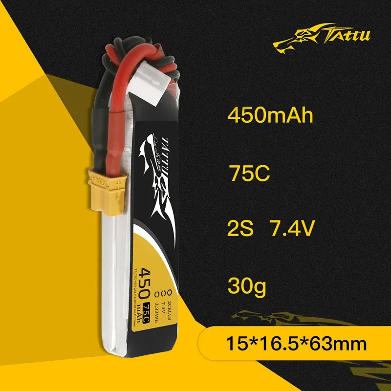 3Pcs NEW TATTU 450/500/550mAh  - đánh giá và giá Rc Helicopter Parts
