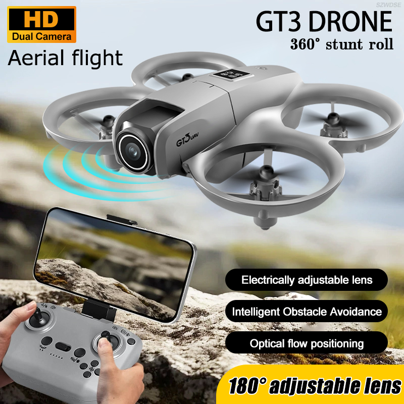 New GT3 Mini RC Drone 8K 5G Ae - đánh giá và giá Rc Helicopter Electric