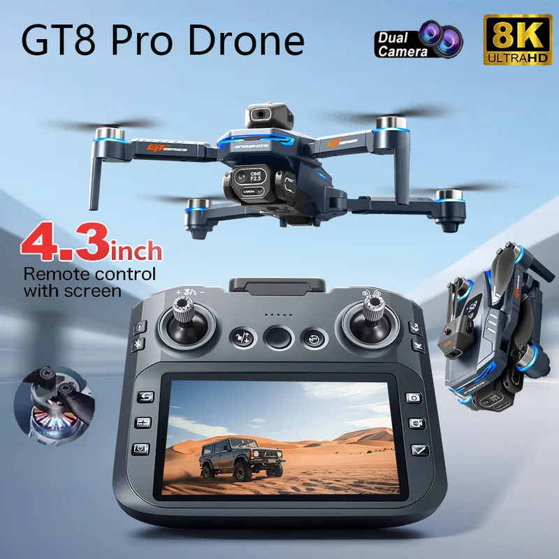 2026 New GT8 Drone GPS 8K Prof - đánh giá và giá Rc Helicopter Case