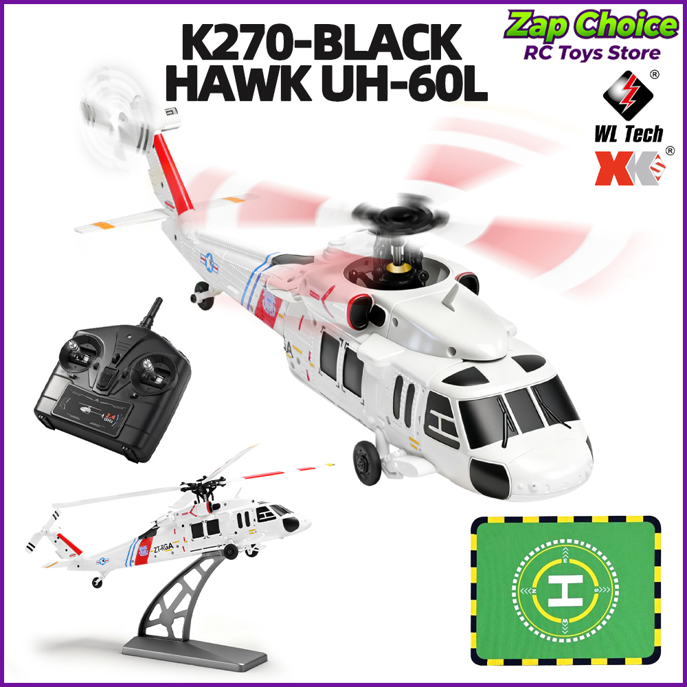 Wltoys K270 Black Hawk UH-60L  - đánh giá và giá Rc Helicopter Gyro