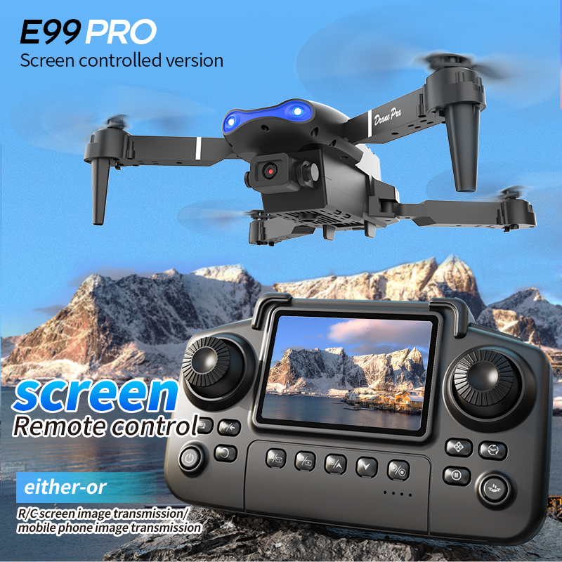 E99 PRO Drone Screen Control A - đánh giá và giá Rc Helicopter Case