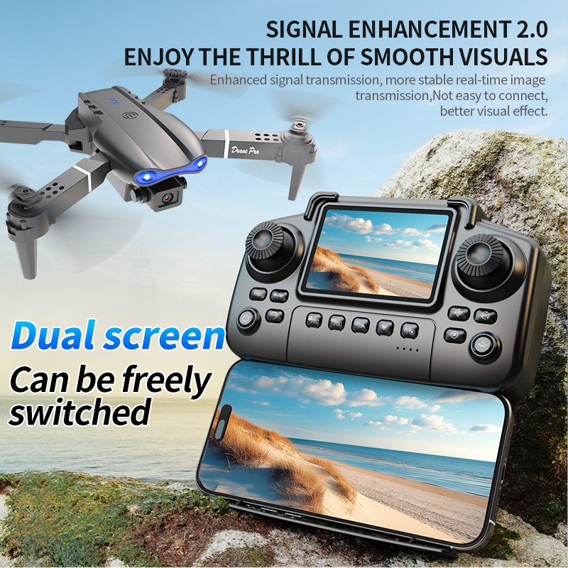 E99 PRO Drone Screen Control A - đánh giá và giá Rc Helicopter Case