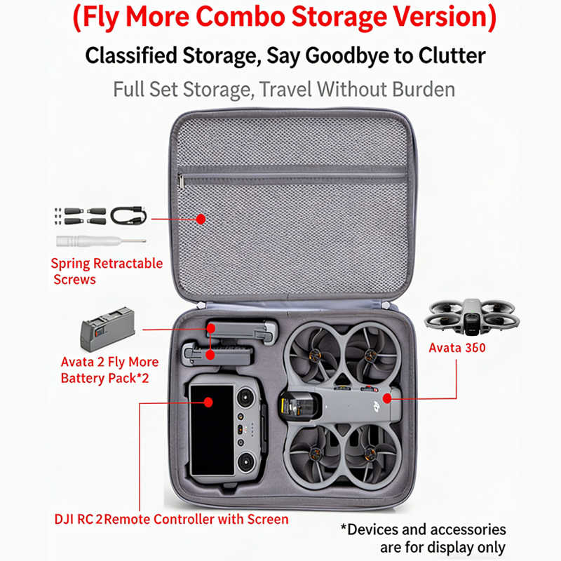 Storage Bag For DJI Avata 360  - đánh giá và giá Rc Helicopter Bag
