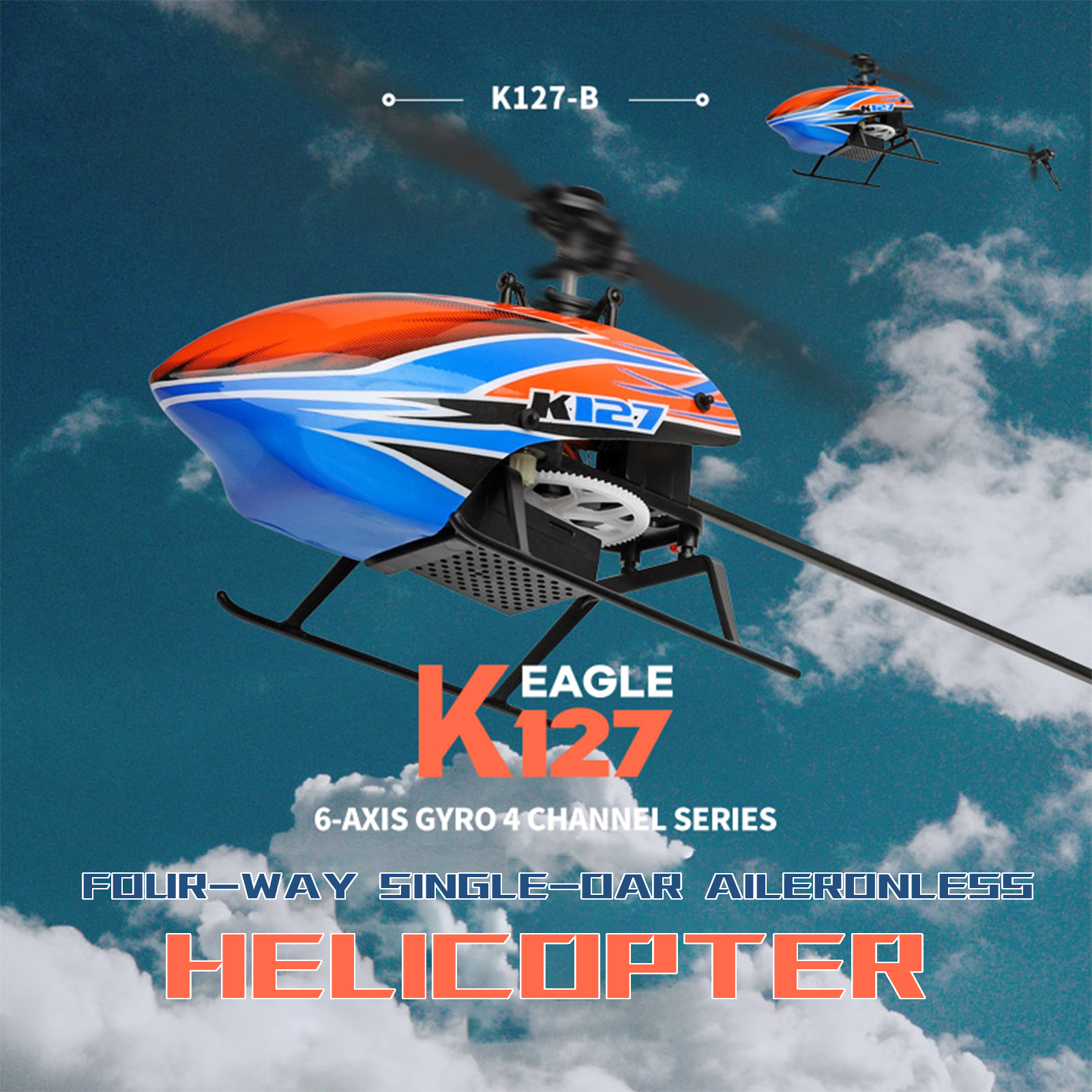 WLtoys XK K127 4CH 6-axis Gyro - đánh giá và giá Rc Helicopter Gyro