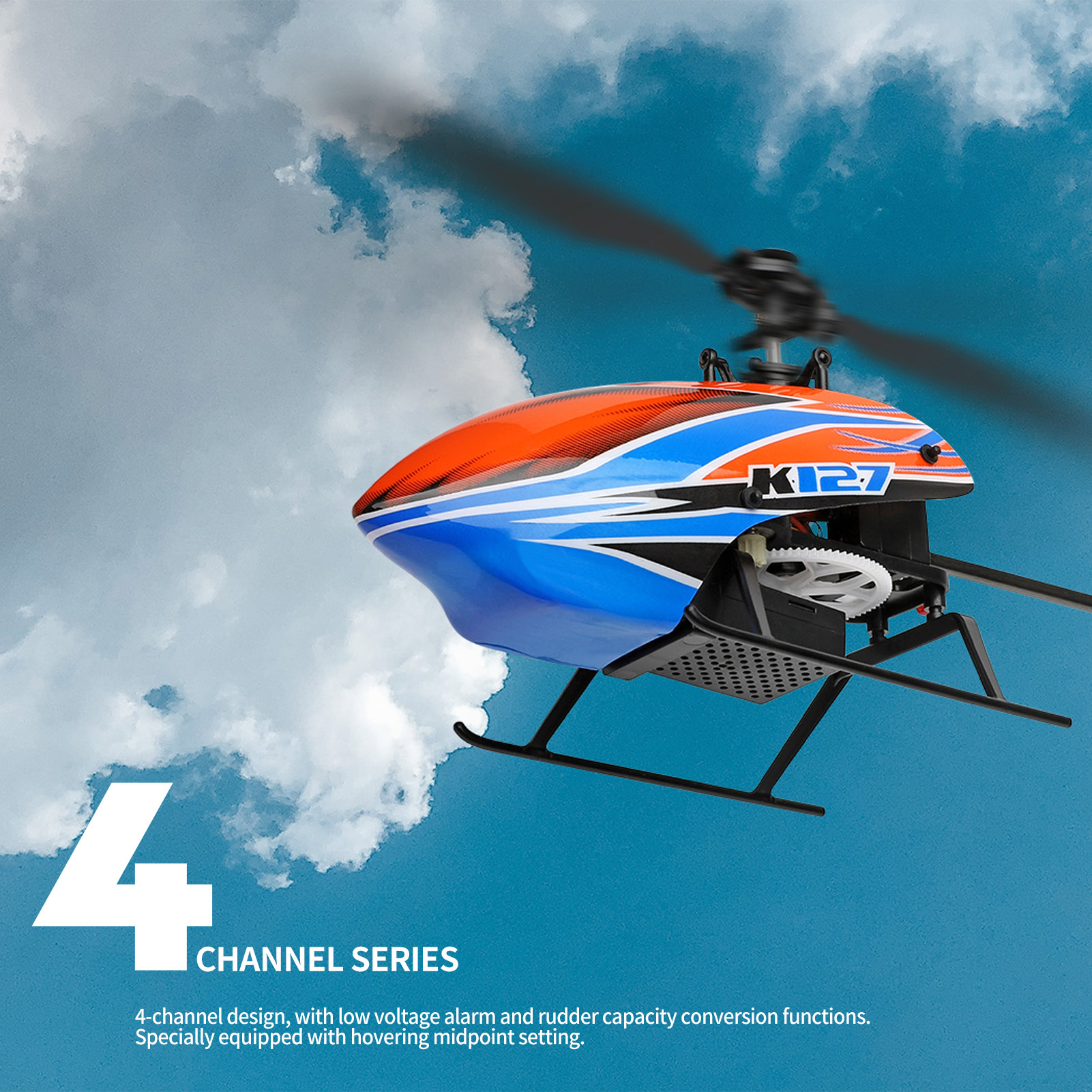 WLtoys XK K127 4CH 6-axis Gyro - đánh giá và giá Rc Helicopter Gyro